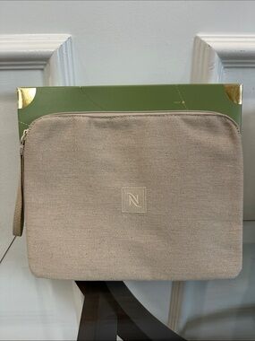 Nespresso Canvas Limited Edition Travel Pouch- 10”x8”
